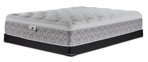 Kingsdown Paxton Medium Euro Top Full Mattress and Low Profile Boxspring Set