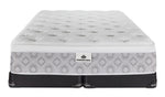 Kingsdown Paxton Medium Euro Top Queen Mattress and Split Low Profile Boxspring Set
