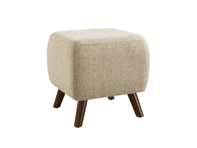 Pecan Ottoman - Oatmeal