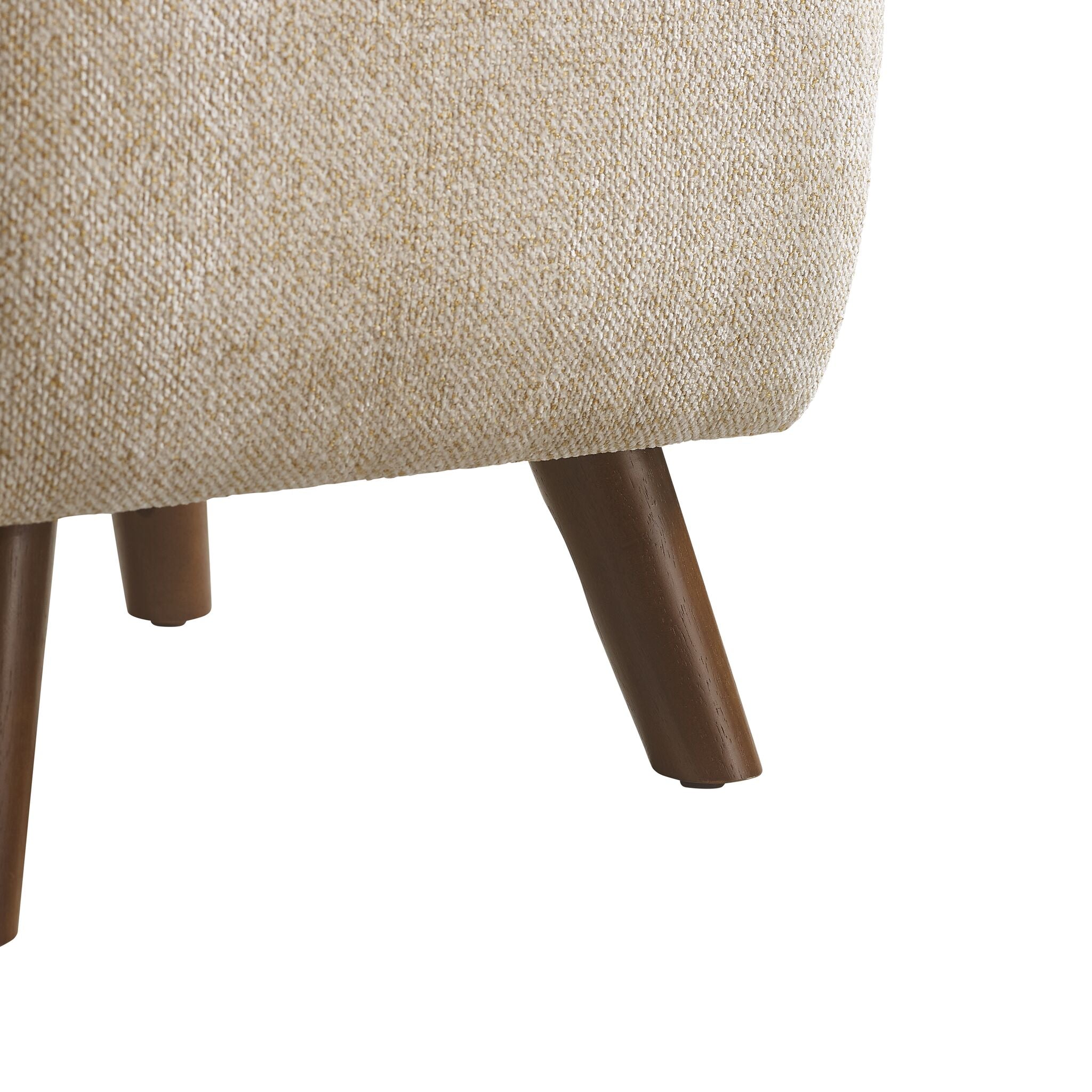 Pecan Ottoman - Oatmeal