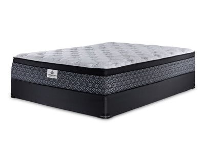 Kingsdown Box Spring Kingsdown Percy Medium Euro Top Queen Mattress and Boxspring Set | Leon's