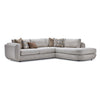 Fresh Perspective - Perspective 2-Piece Sectional with Right-Facing Chaise - Beige