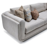 Fresh Perspective - Perspective 2-Piece Sectional with Right-Facing Chaise - Beige