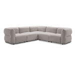In Full Bloom - Porto 5-Piece Modular Sectional - Taupe