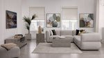 In Full Bloom - Porto 6-Piece Modular Sectional - Taupe