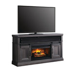 Preston 59.75" Fireplace TV Stand - Charcoal