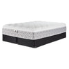 Kingsdown Quinlan Plush Euro Top King Mattress and Split Boxspring Set