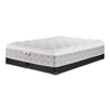 Kingsdown Quinlan Plush Euro Top Queen Mattress and Split Low Profile Boxspring Set