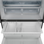 Thor Kitchen - Gordon Ramsay Collection 36" 20.3 Cu. Ft. Matte Black Counter-Depth French Door Refrigerator with Ice Maker - RF3621CTD00-SS