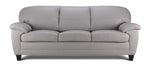 Raphael Leather Sofa - Cloud Grey