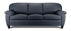 Raphael Leather Sofa - Navy