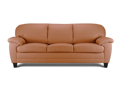 Raphael Leather Sofa - Saddle