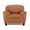 Raphael Leather Chair - Saddle