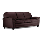 Raphael Leather Sofa and Chair Set - Mocha