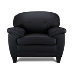 Raphael Leather Chair - Raven