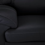 Raphael Leather Chair - Raven