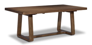 Raylan Extendable Dining Table - Brown