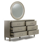 Reece 6-Drawer Dresser - Sliver Grey