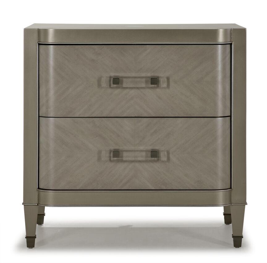 Reece Night Table - Silver Grey | Leon's