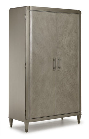 Reece Armoire - Silver Grey