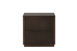 Reed Night Table - Dark Walnut