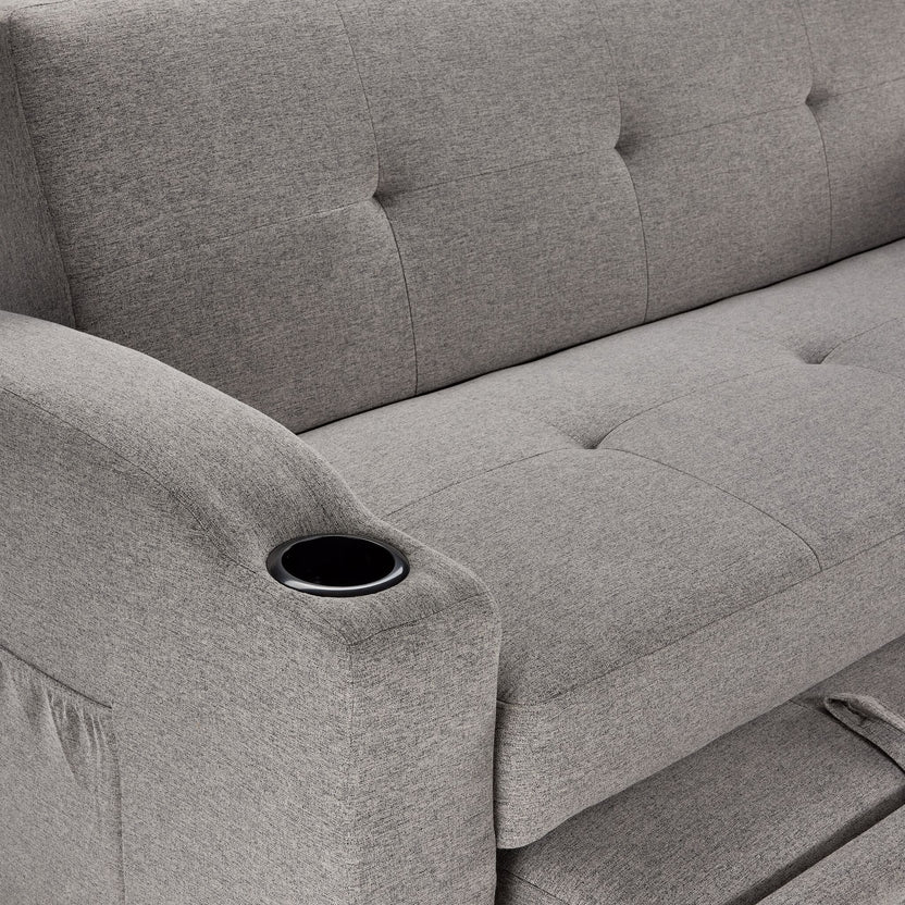 Reena Pop up Sofa Bed Grey Leon's