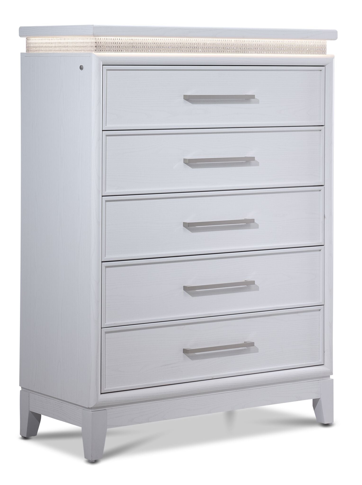 Reflections 5-Drawer Chest - White