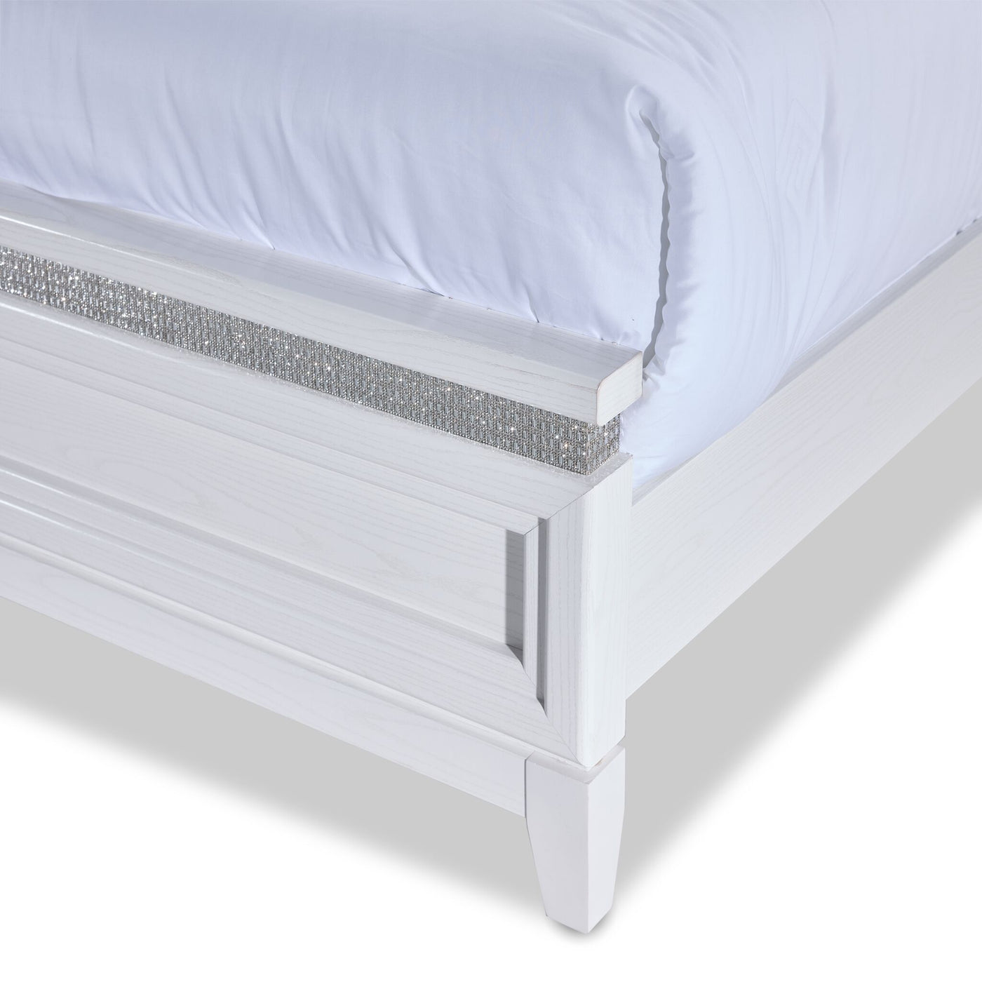 Reflections 3 - Piece King Bed - White