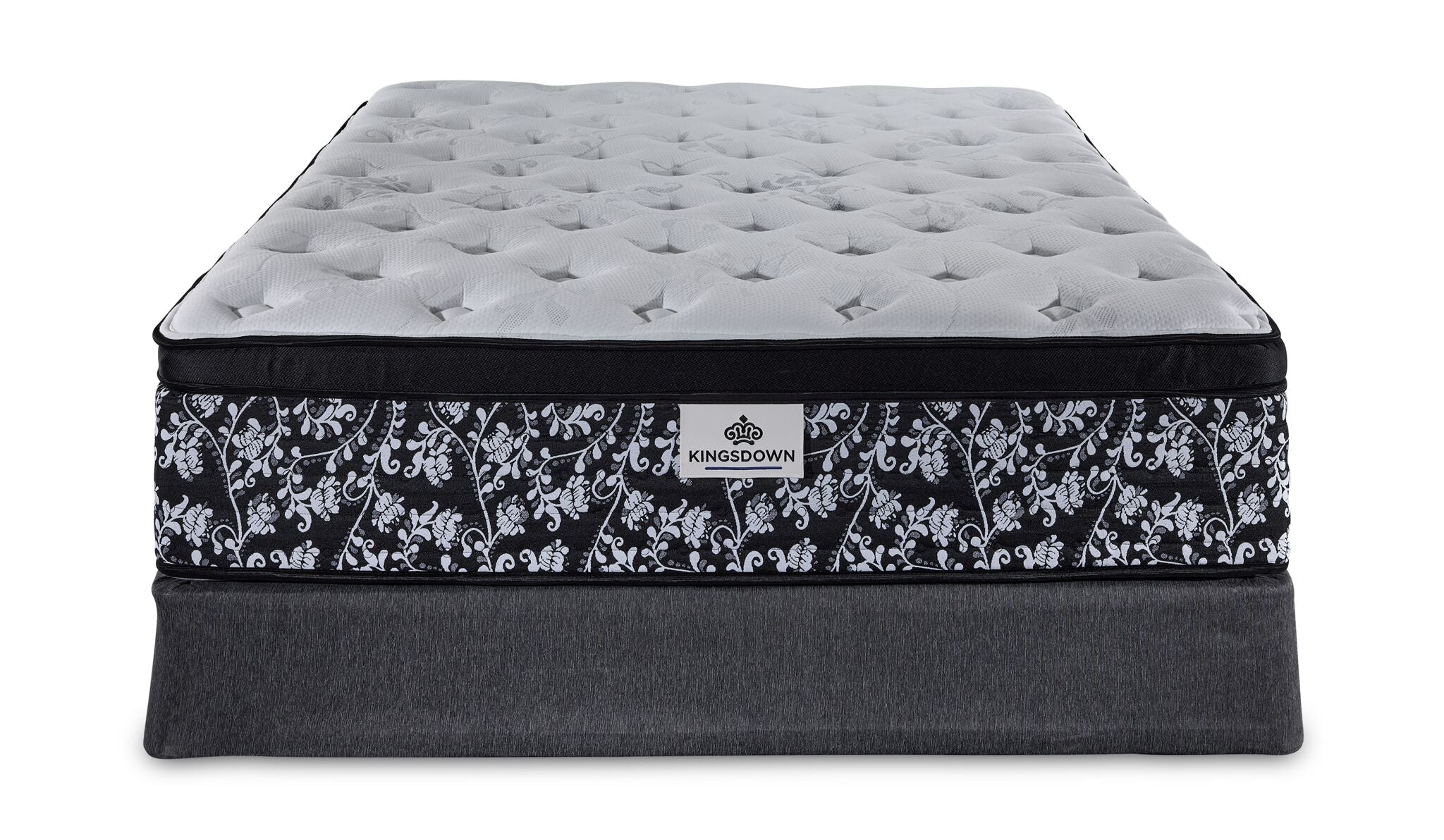 Kingsdown Regalia Full Euro Top Firm Mattress and Boxspring Set