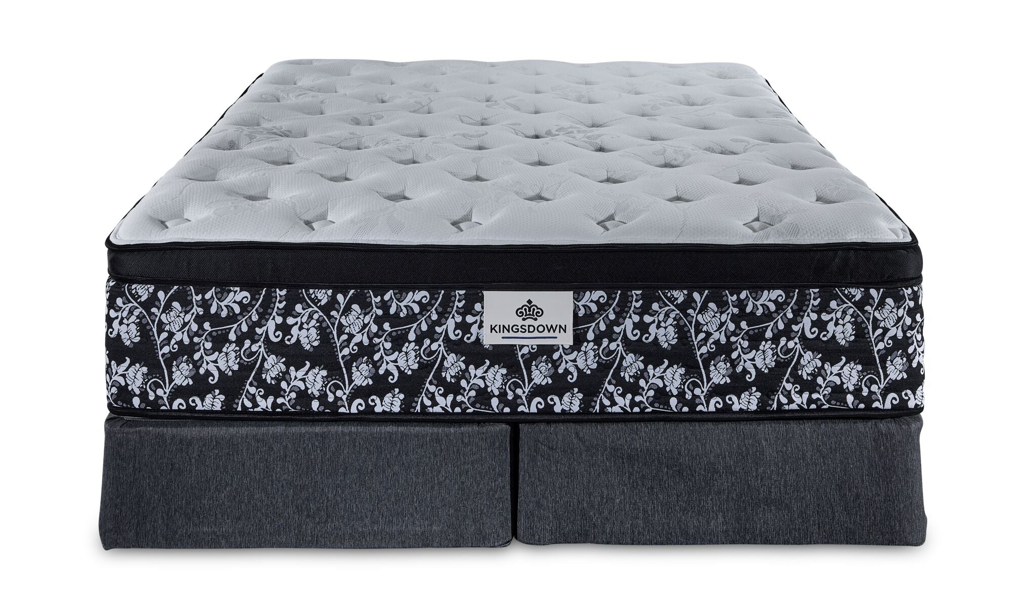 Kingsdown Regalia King Euro Top Firm Mattress and Split Boxspring Set