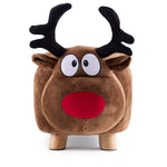 Reindeer Storage Ottoman - Brown