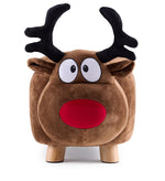 Reindeer Storage Ottoman - Brown