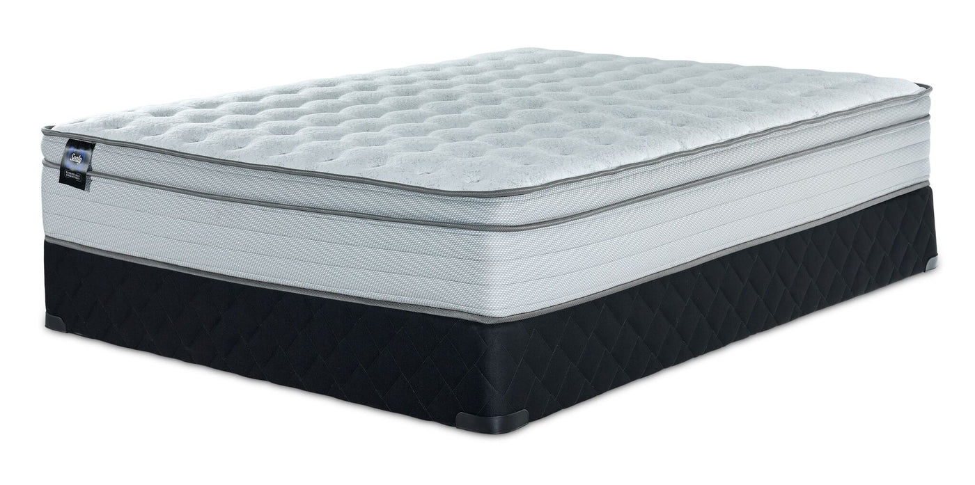 Sealy® Essentials Remy II Firm Eurotop Full Mattress and Boxspring