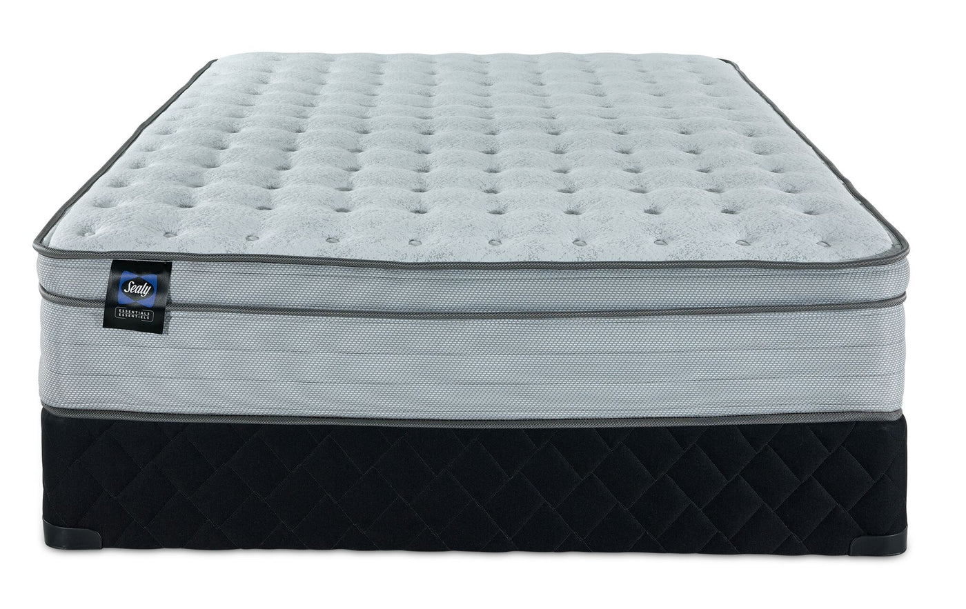 Sealy® Essentials Remy II Firm Eurotop Full Mattress and Boxspring