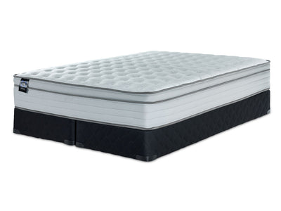 Sealy® Essentials Remy II Firm Eurotop King Mattress and Split Boxspring
