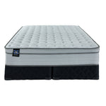 Sealy® Essentials Remy II Firm Eurotop Queen Mattress and Split Boxspring
