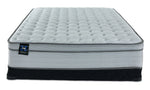 Sealy® Essentials Remy II Firm Eurotop Full Mattress and Low-Profile Boxspring