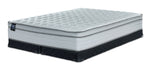 Sealy® Essentials Remy II Firm Eurotop King Mattress and Low-Profile Split Boxspring