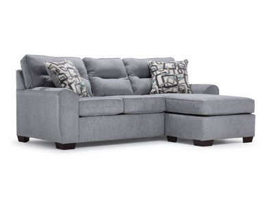 Mackay Chaise Sofa - Grey