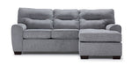 Mackay Chaise Sofa - Grey