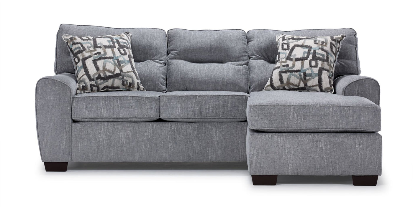 Mackay Chaise Sofa - Grey
