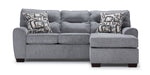 Mackay Chaise Sofa - Grey
