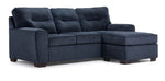 Mackay Chaise Sofa - Blue