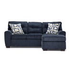 Mackay Chaise Sofa - Blue