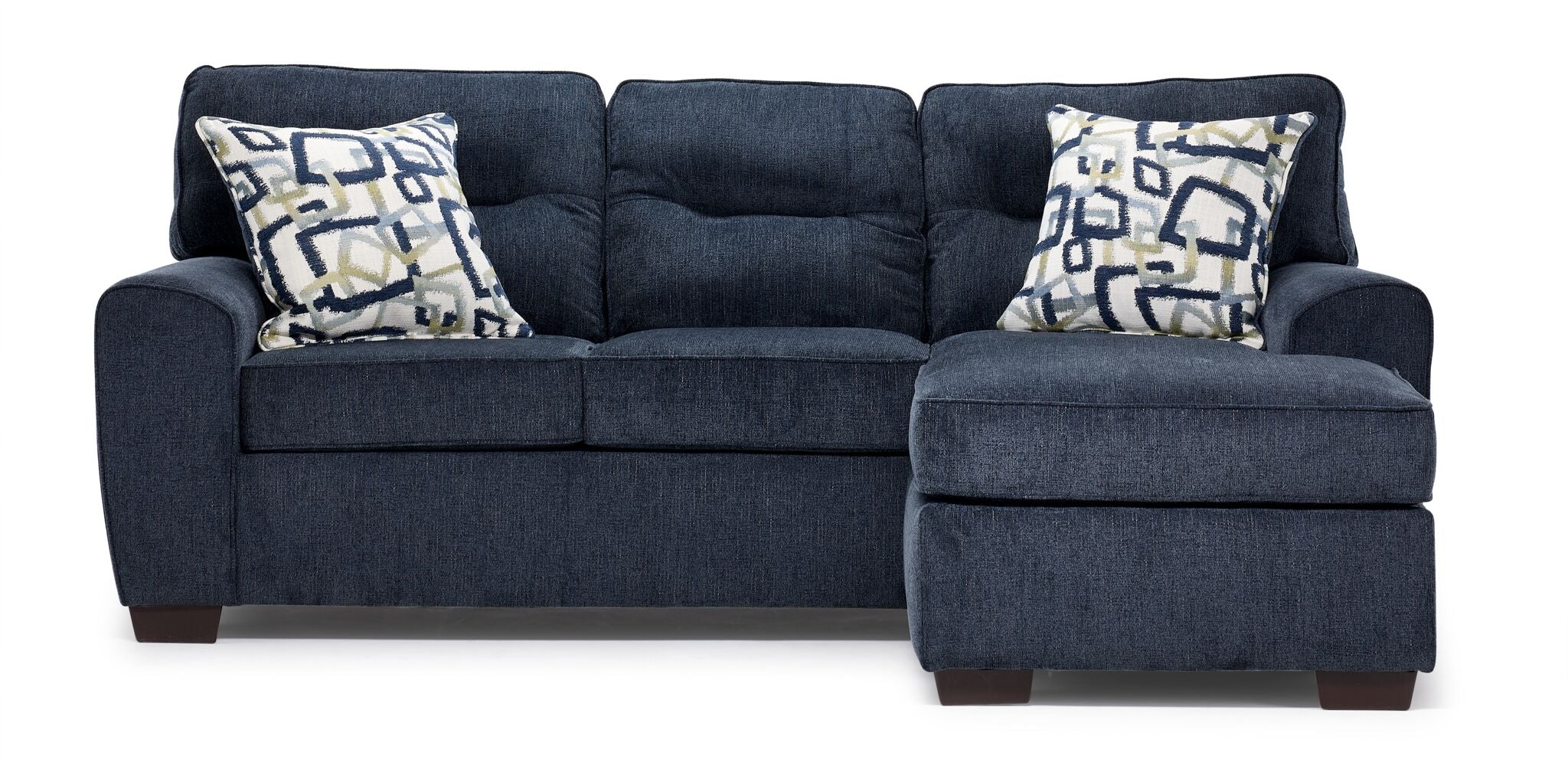 Mackay Chaise Sofa - Blue