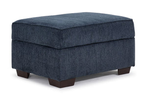 Mackay Storage Ottoman - Blue