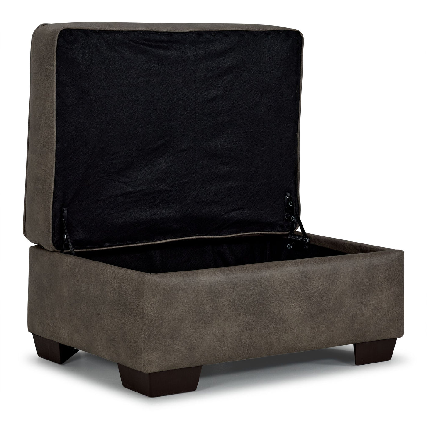 Renzo Storage Ottoman - Pebble