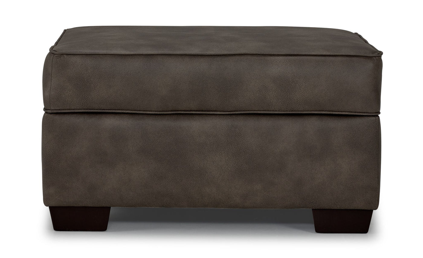 Renzo Storage Ottoman - Pebble