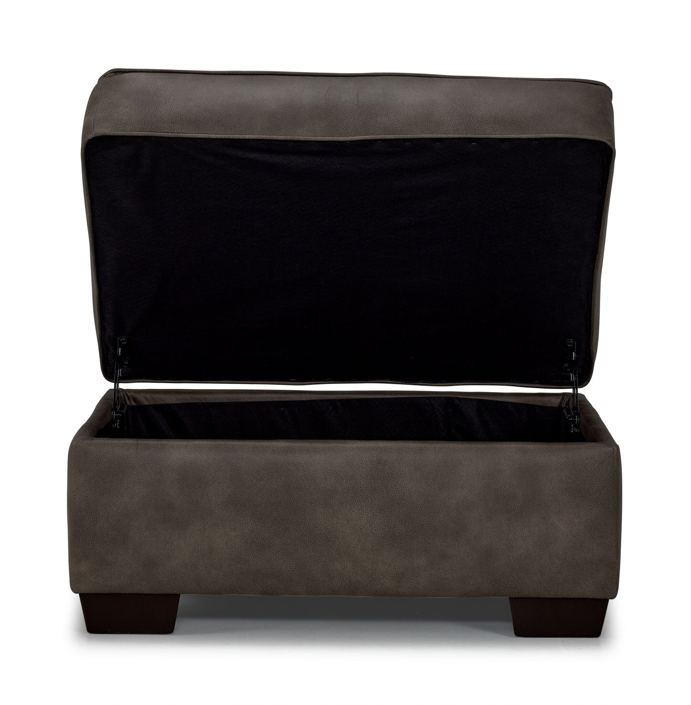 Renzo Storage Ottoman - Pebble
