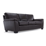 Reynolds Leather Sofa - Coffee